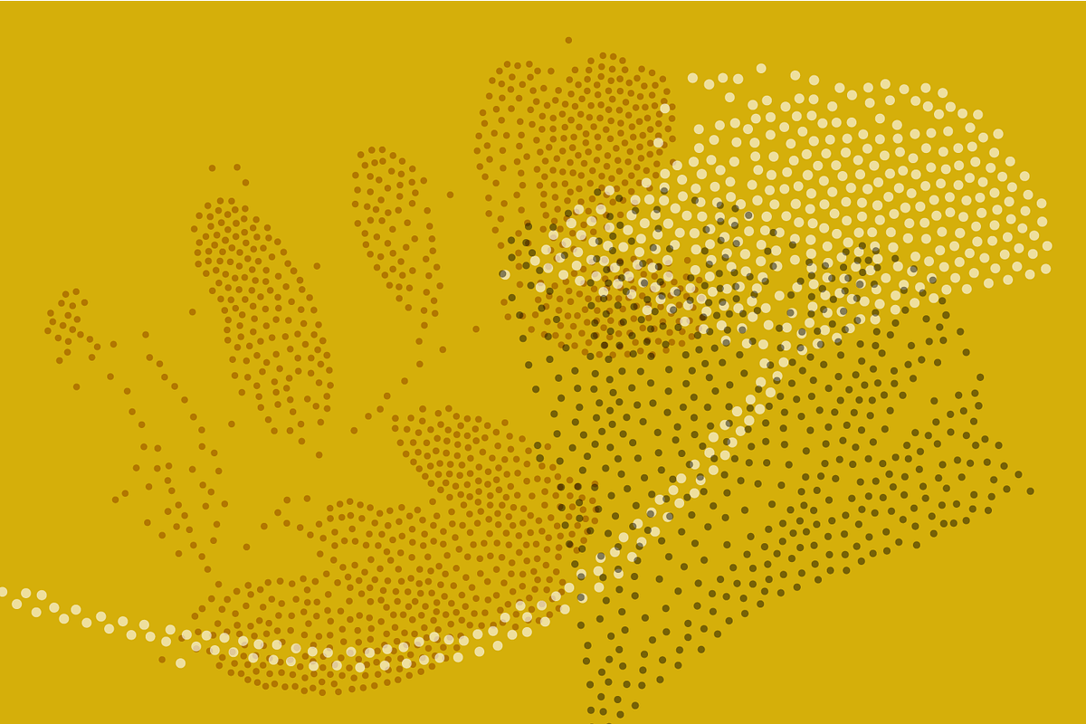 Leaf Tones Vol. 4 | Stippled Flora, a Seasonal Illustration by invisiblelayer (Photo 3 of 5)