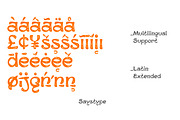 Zhacsy Font, a Font by Saystype (Thumbnail 6 of 6)