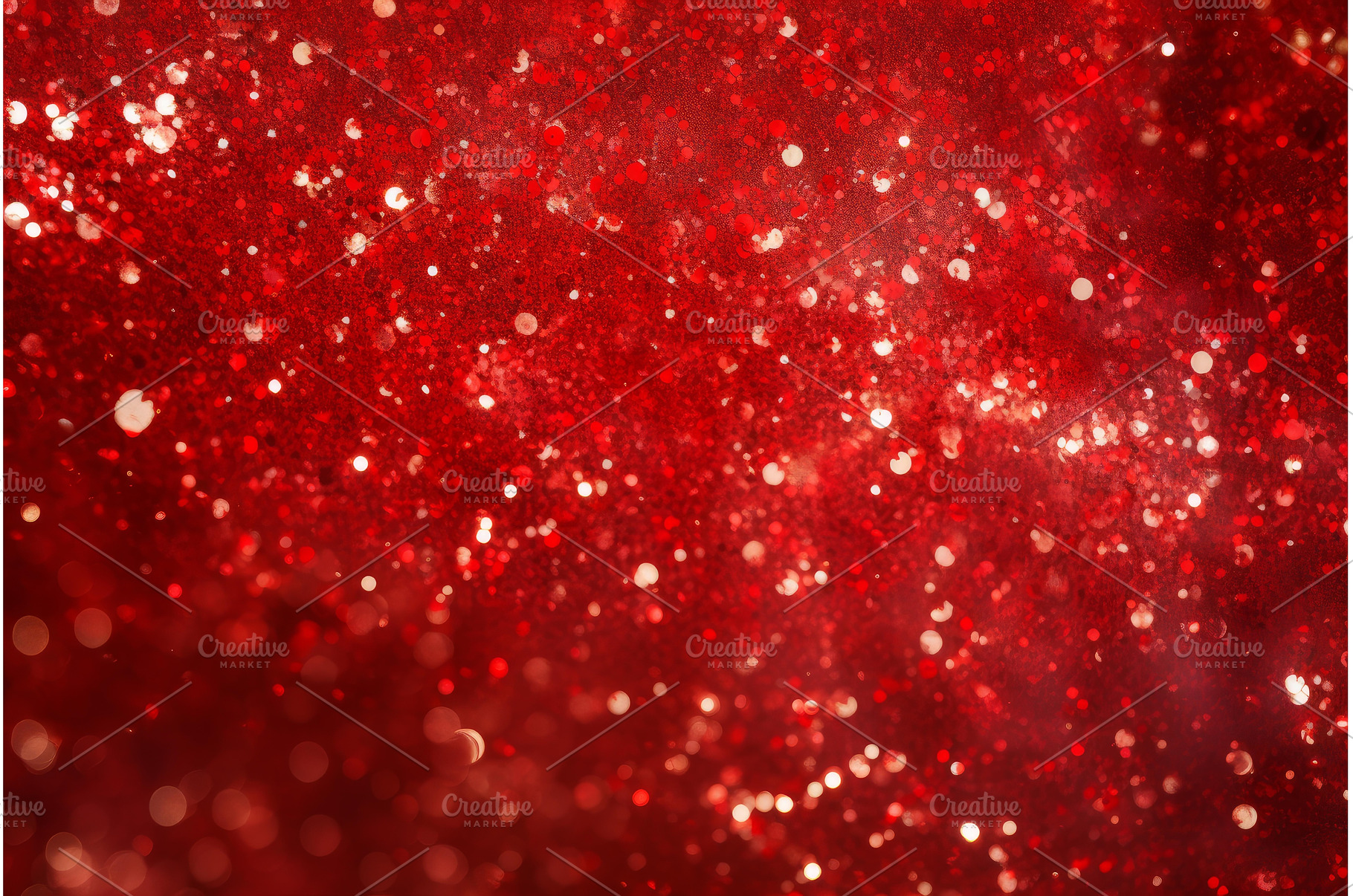 Festive Red glitter. Generate Ai, an Abstract Photo by Ylivdesign