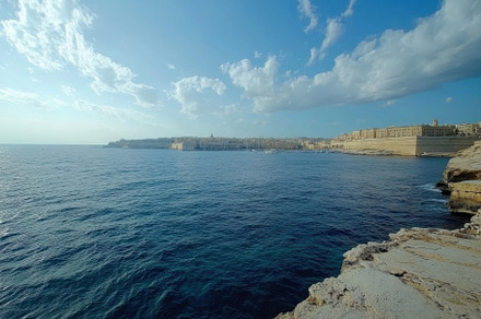 Panoramic view of Valletta showcasin, a Photo by Iftikhar Alam