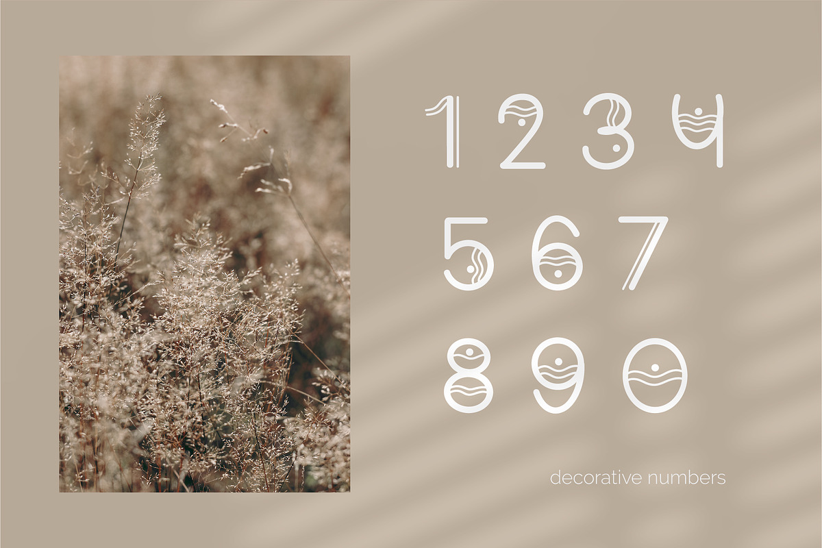 Ripple. Bohemian Sans Serif Typeface, a Sans Serif Font by DearLetters (Photo 7 of 10)