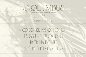 Coolumbus Modern Serif Font