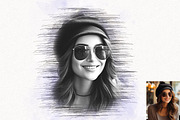 Oil & Pencil Art Generator Photoshop, an Action Add-On by Studio Retouch (Thumbnail 4 of 13)