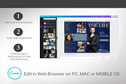 Blue Life Funeral Program Template, a Brochure Template by Godserv Designs (Thumbnail 6 of 11)