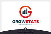 Grow Stats - Letter G Logo Template, a Branding & Logo Template by LOGOMAGINE (Thumbnail 8 of 16)