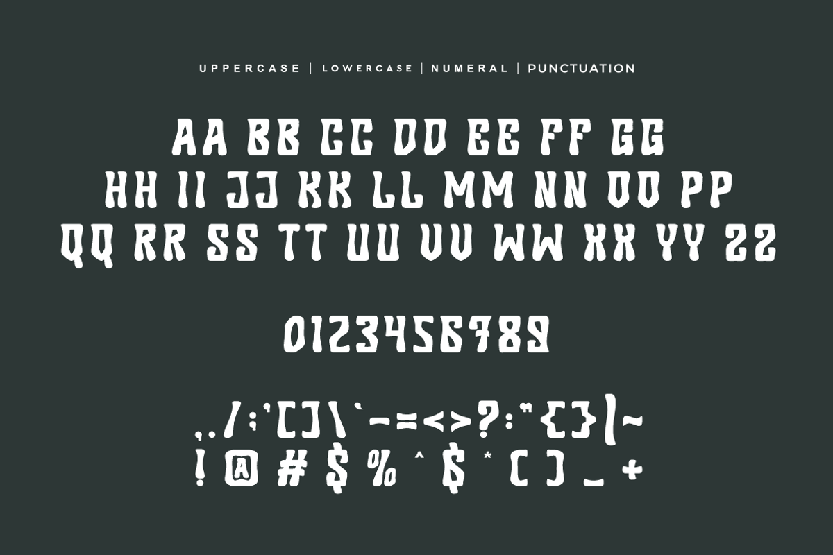Somhen - Groovy Retro Font, a Sans Serif Font by QR Design Studio (Photo 5 of 7)