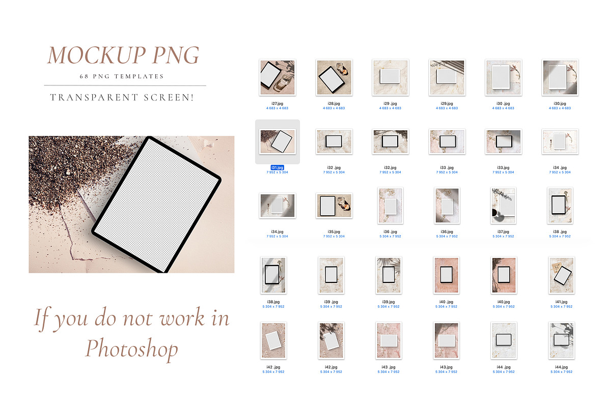 iPad mockup creator+ BONUS, a Pens & Pencil Mockup by Una Matison (Photo 9 of 12)