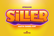 Siller, a Sans Serif Font by twinstd (Thumbnail 1 of 13)