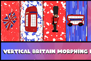 Britain Morphing Logo for DaVinci, a Templates & Theme by FlashFXbox