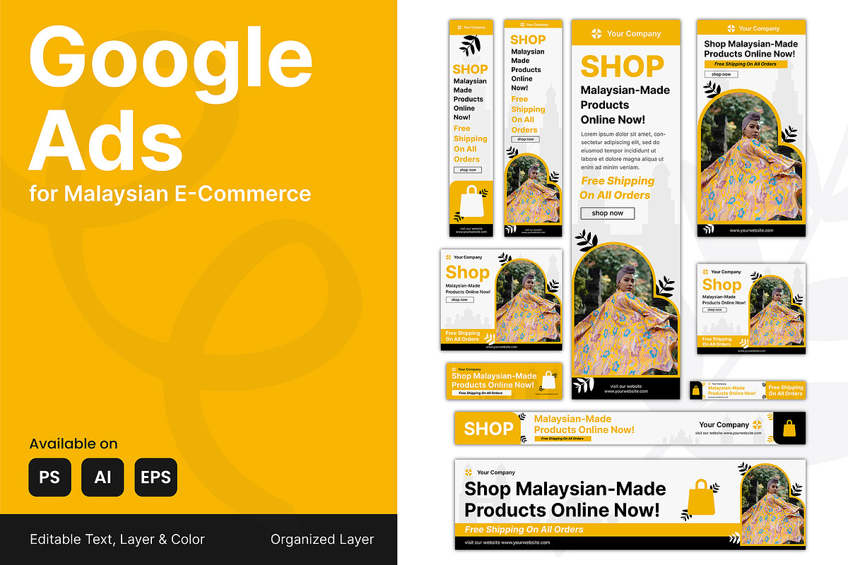 E-Commerce Google Ads, a Websites & App Template by Esensifiksi.studio (Photo 3 of 3)