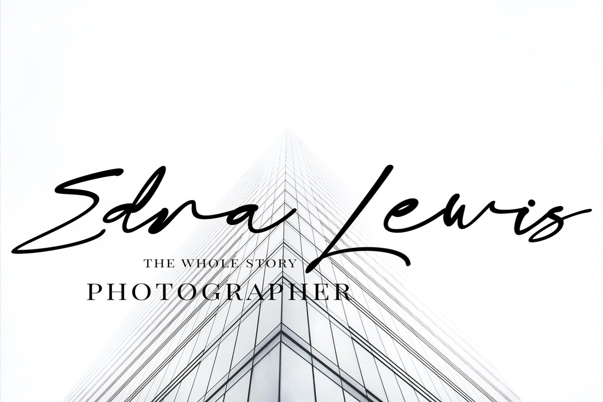 Amino - signature script, a Script Font by Fontcastle (Photo 2 of 5)