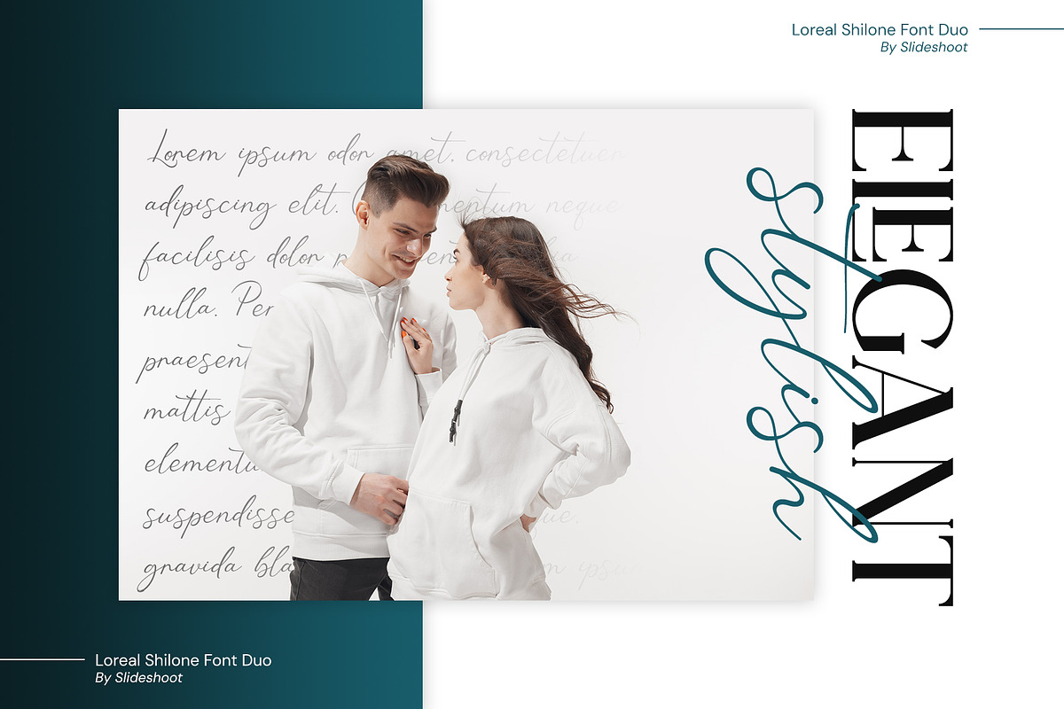 Loreal Shilone - Font Duo, a Serif Font by Idea Studio (Photo 10 of 13)