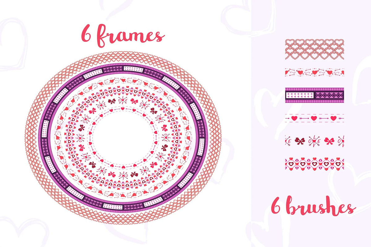 Valentines Day Banner creator, a Work Illustration by Creative Perspective (Photo 6 of 6)
