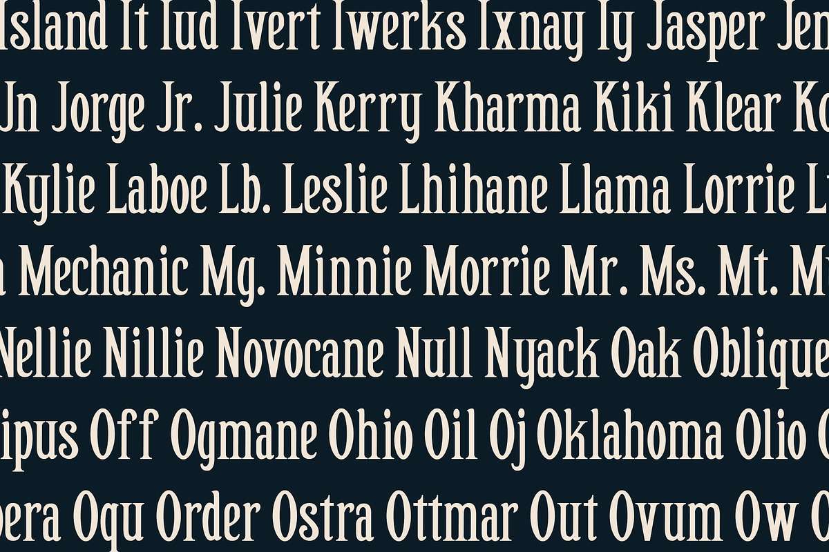 Golden Cape Font + Bonus preview 7