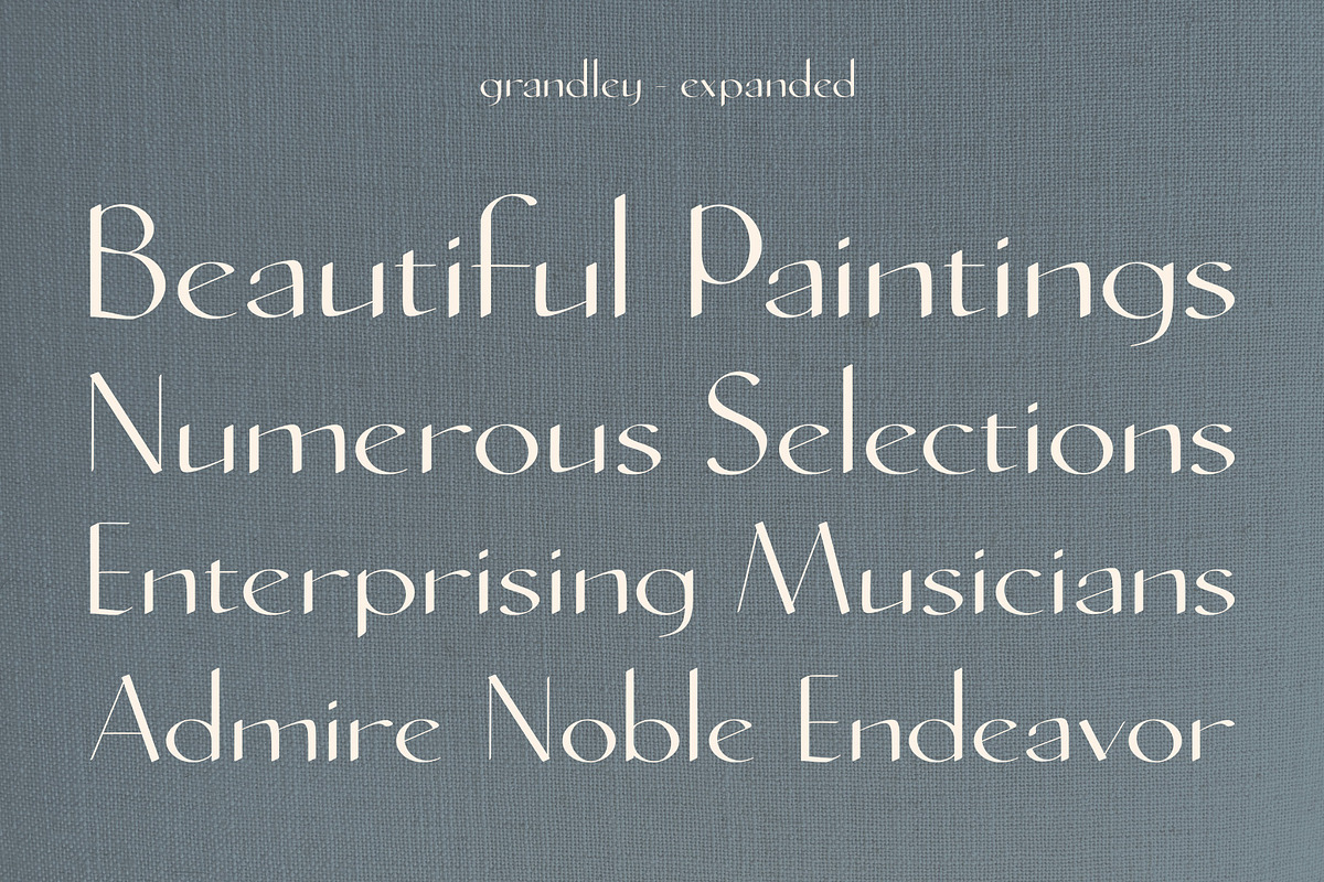 Grandley Sans Serif Font, a Font by Evoke Type Studio (Photo 6 of 15)