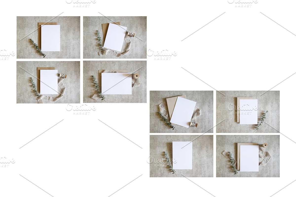 5x7 Neutral Card Mockup Pack, a Print Template by Citrus and Cinnamon (Photo 4 of 4)