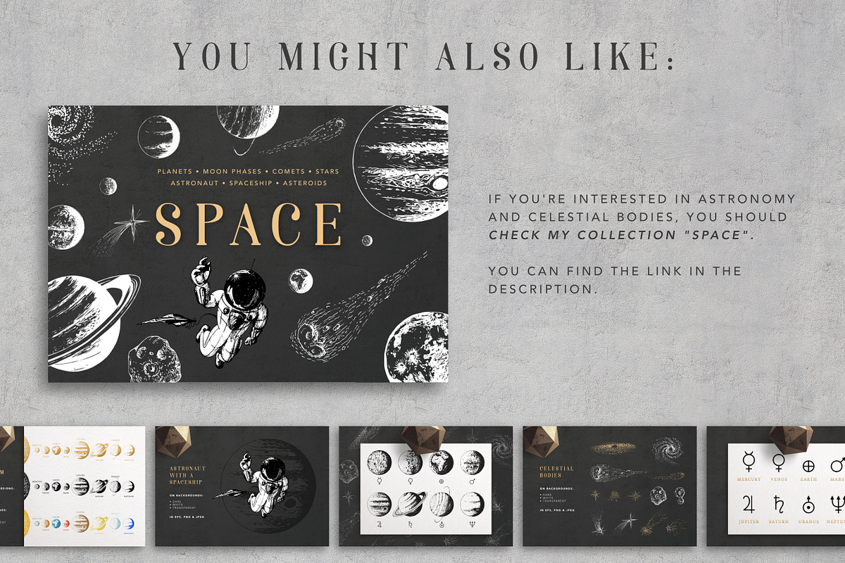 Astrology Zodiac Collection, a Decorative Illustration by Chewie Co (Photo 15 of 15)