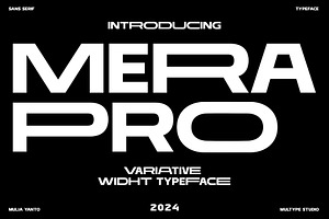 Mera Pro Variable Sans Font