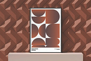 Minimalist Poster Wall Frame Mockup, a Packaging Mockup by DesignRushMarket (Thumbnail 14 of 16)
