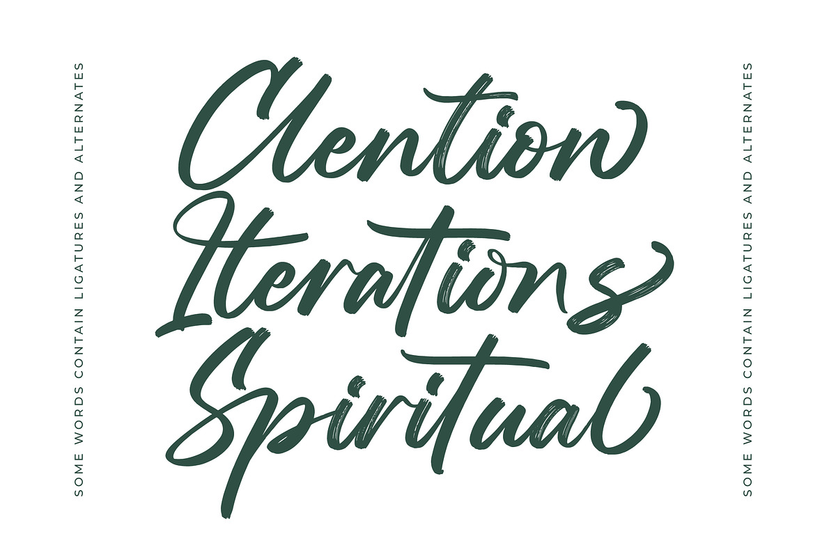Straight Pathart Modern Brush Font, a Script Font by stylishtype.co (Photo 10 of 20)