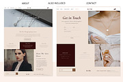 Wix Ecommerce Website Template | KIM, a Wix Template by Design Unique (Thumbnail 5 of 10)