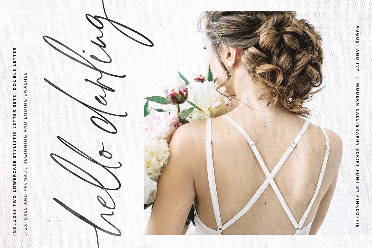 Modern Font & Logo Bundle - 85%Off, a Script Font by Pink Coffie (Photo 18 of 65)