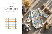 Kids Pattern Collection, a Graphic by PROTEA Watercolor Studio (Thumbnail 6 of 8)