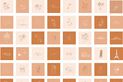 216 Instagram Highlight Covers, a Social Media Template by velychko.ua (Thumbnail 3 of 5)