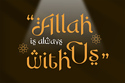 Basirah Elegant Arabic Font, a Sans Serif Font by Jaruka (Thumbnail 7 of 8)