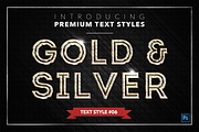 Gold & Silver #3 - 15 Text Styles, a Layer Style Add-On by Jonas Stensgaard (Thumbnail 7 of 18)