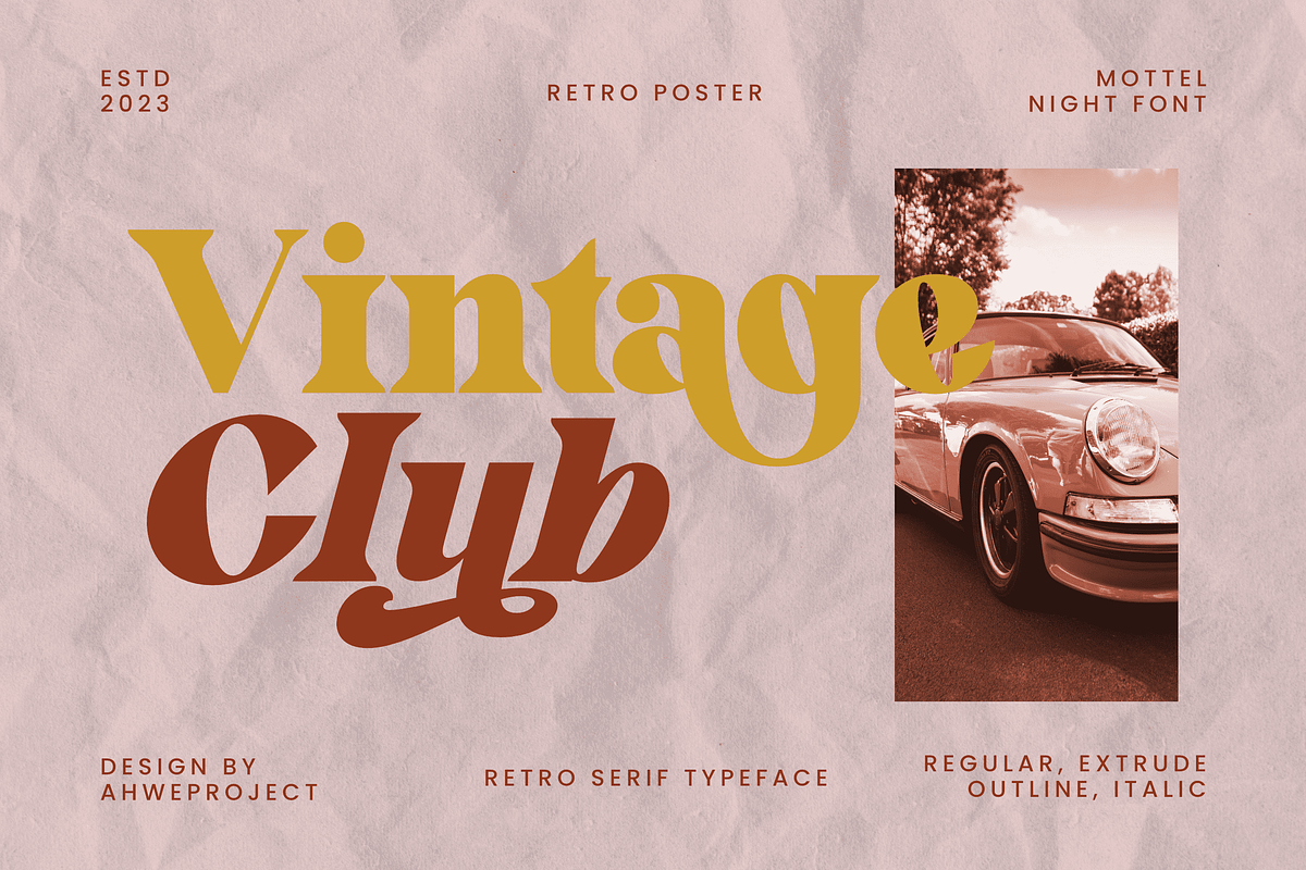 Mottelnight, a Serif Font by ahweproject (Photo 9 of 11)