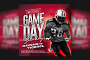 Game Day Football Flyer, a Flyer Template by Artonix (Thumbnail 1 of 3)