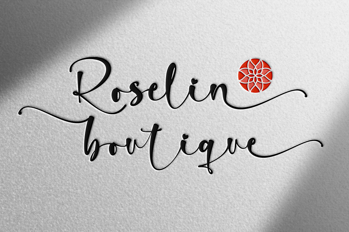 Rossellia, a Script Font by Stefani Letter (Photo 8 of 12)