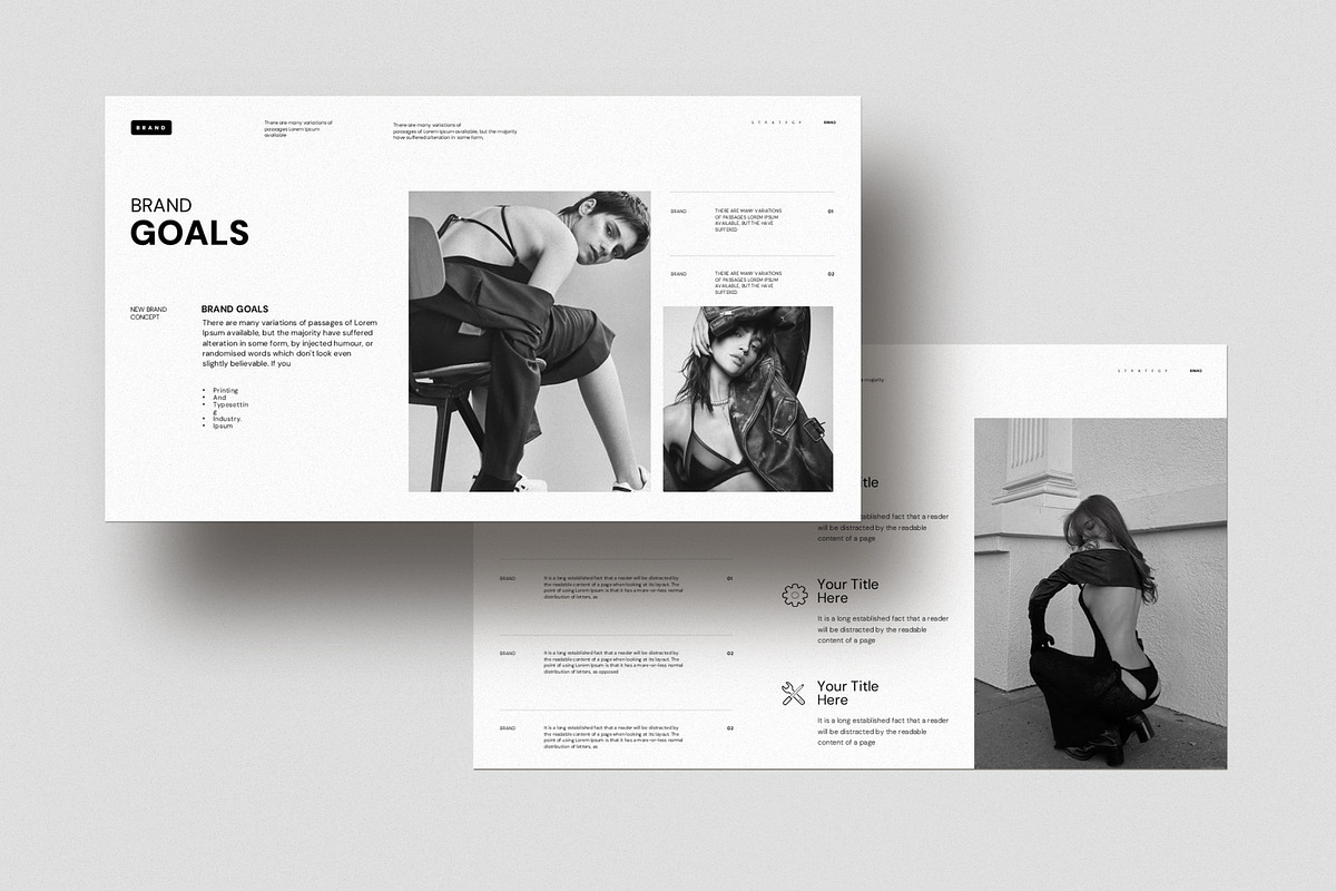 Brand Strategy Presentation Template, a Presentation Template by Alvi-Studio (Photo 3 of 7)