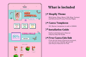 Retro Pink Shopify 2.0 Theme