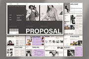 Proposal Presentation Template, a Presentation Template by E-Type (Thumbnail 1 of 5)