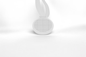 Cartoon Medal Mockup
