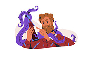 People drinking alcohol concept set, a Person Illustration by Good Studio (Thumbnail 5 of 7)
