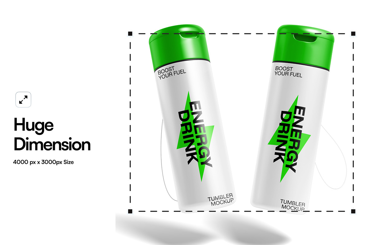 Tumbler Mockup, a Merchandise Mockup by SLAB! Design (Photo 3 of 9)