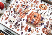 Happy Halloween, an Illustration by Watercolor by Tonia Tkach (Thumbnail 5 of 5)
