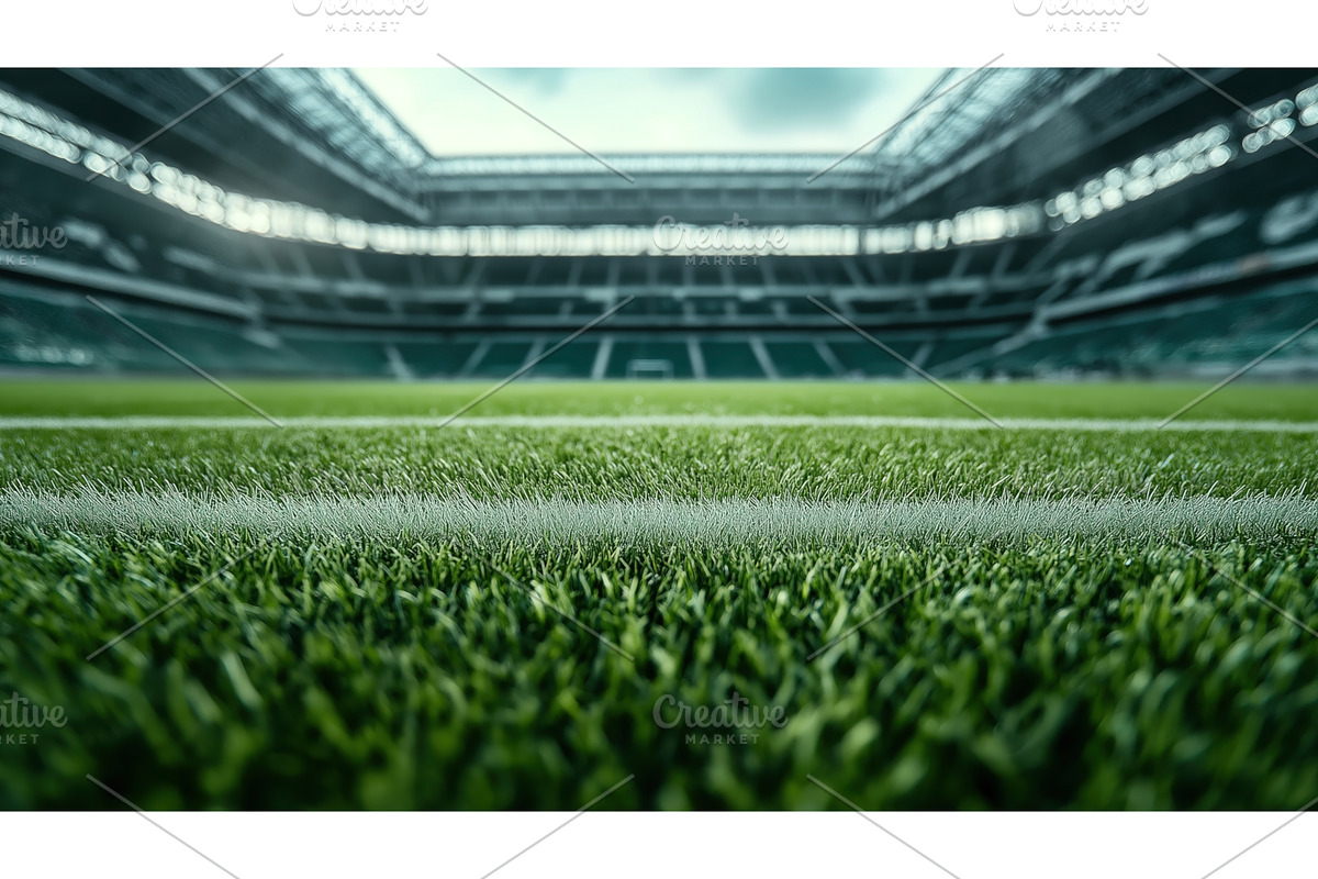 Close-up view of the grass and white, a Person Illustration by Sergey Kotenev