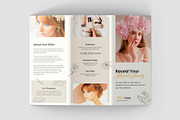 Beauty Clinic Brochure Trifold Canva, a Brochure Template by artbart (Thumbnail 3 of 9)