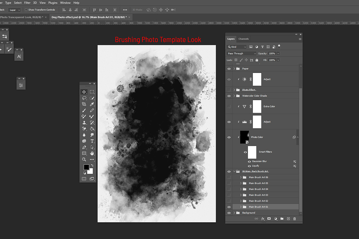 Custom Watercolor Pet Template, an Action Add-On by MRI STUDIO (Photo 16 of 23)