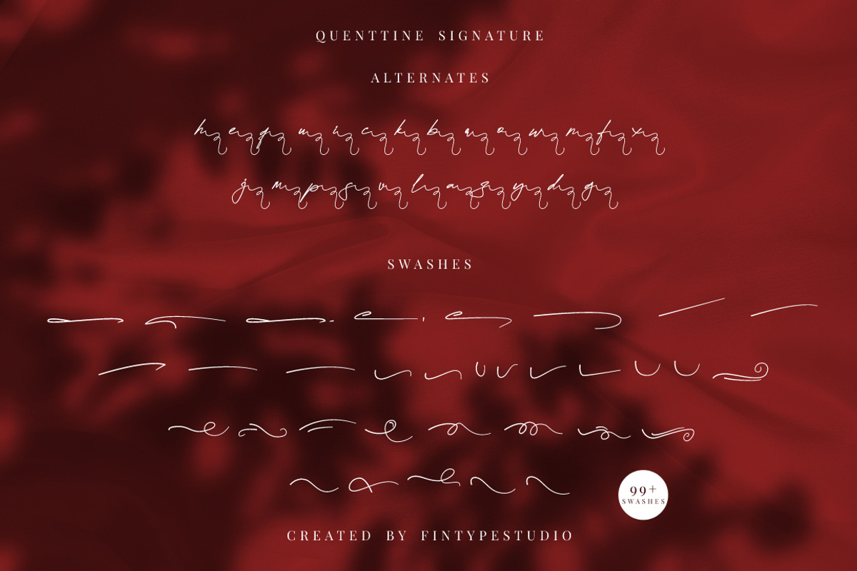 Quenttine Signature Business Font, a Script Font by KennedyStudio (Photo 10 of 11)