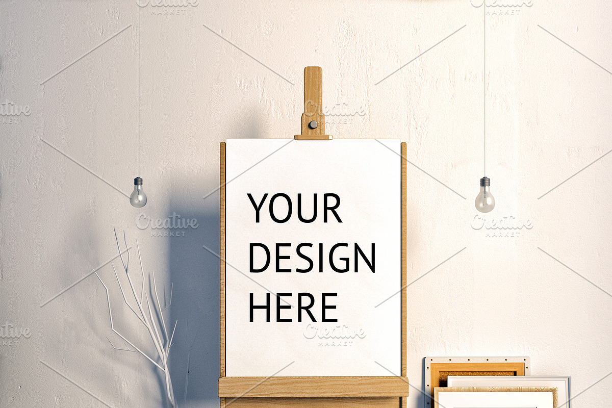 installation with canvas, a Print Template by ChromiumHeart (Photo 3 of 5)