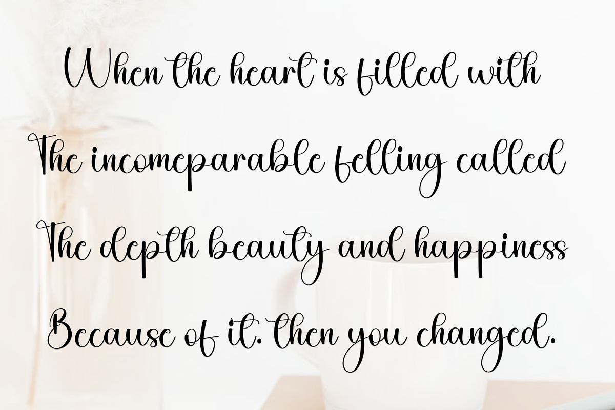 American Beautiful, a Handwritten Font by FreshTypeINK (Photo 3 of 8)