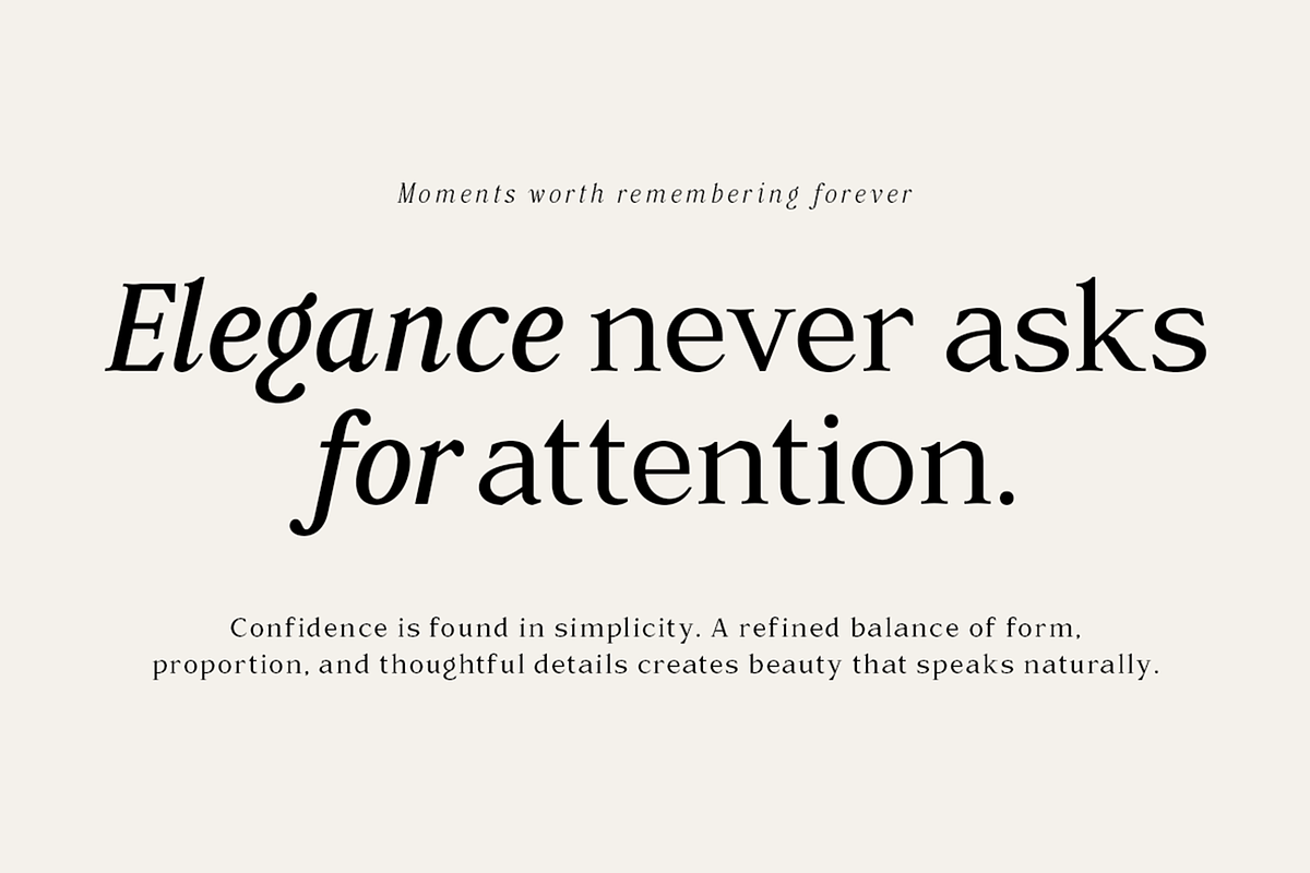 Rainvolt Classic Letterforms, a Serif Font by roomspace creative lab (Photo 4 of 13)