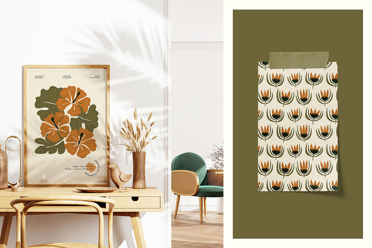 Tropical Flora | Wall Art Creator, an Object Graphic by Leleka.Store (Photo 18 of 20)