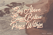 California Dream Brush Fonts, a Script Font by 50Fox (Thumbnail 9 of 14)
