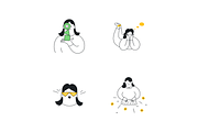 Sisi: 43 High-Quality Illustrations, a Person Illustration by BadBrother (Thumbnail 10 of 18)